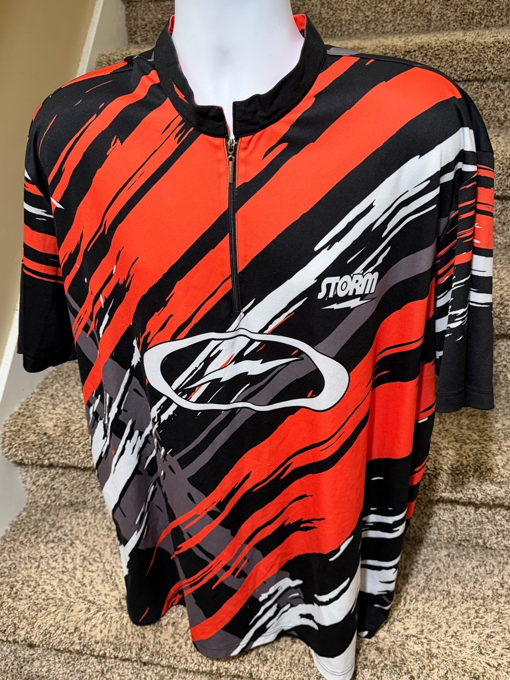 Bowling *STORM* moisture wicking men’s lightweight jersey shirt - 3XL - perfect!